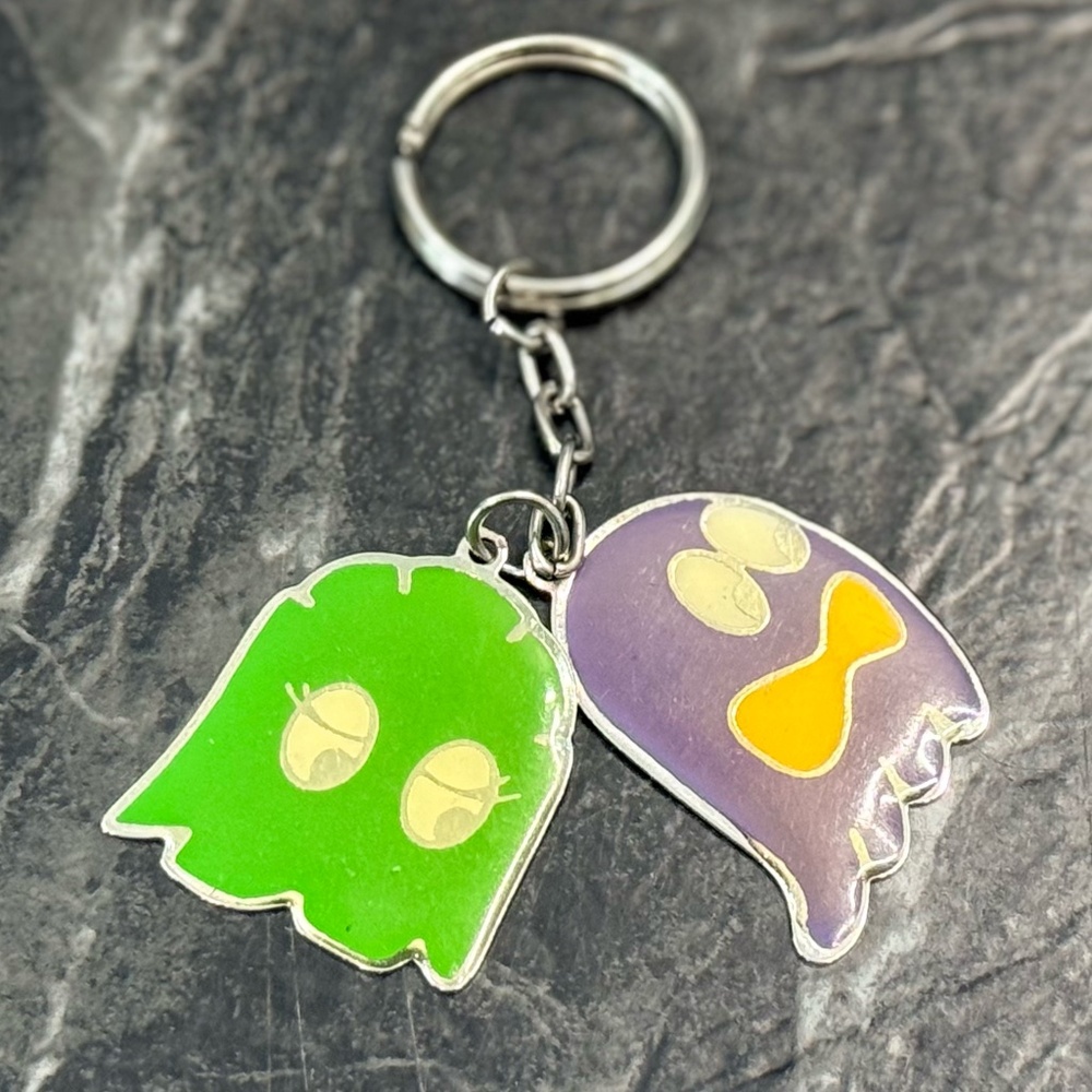 Packman Ghosts Keychain